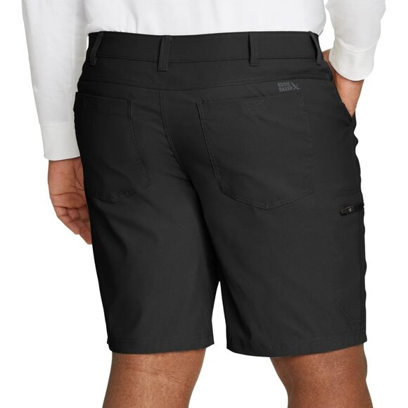 Eddie Bauer Men's Tech Short, Black - Picture 6 of 7